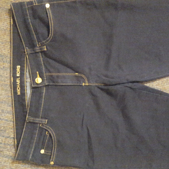 Michael Kors Women's Dark Wash Bootcut Jeans - Picture 2 of 11